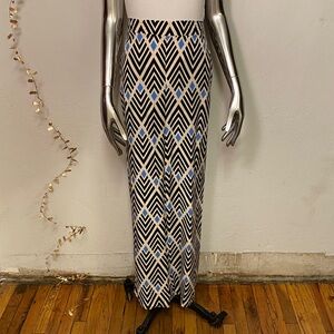 Mango Print Pants, S